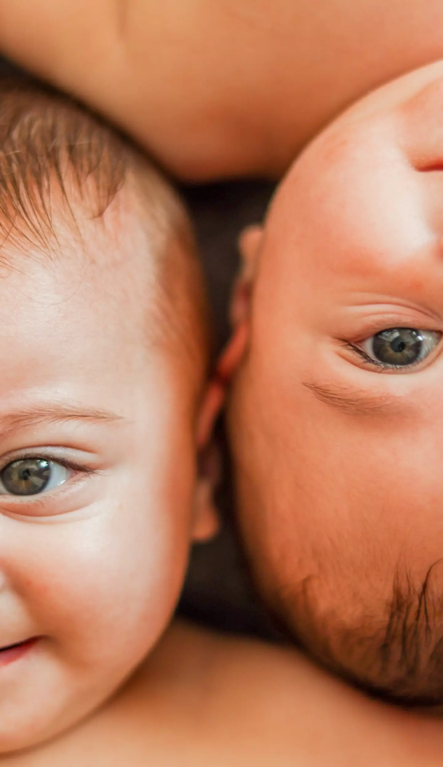 The twin boys both had the same name, only spelt differently to one another.