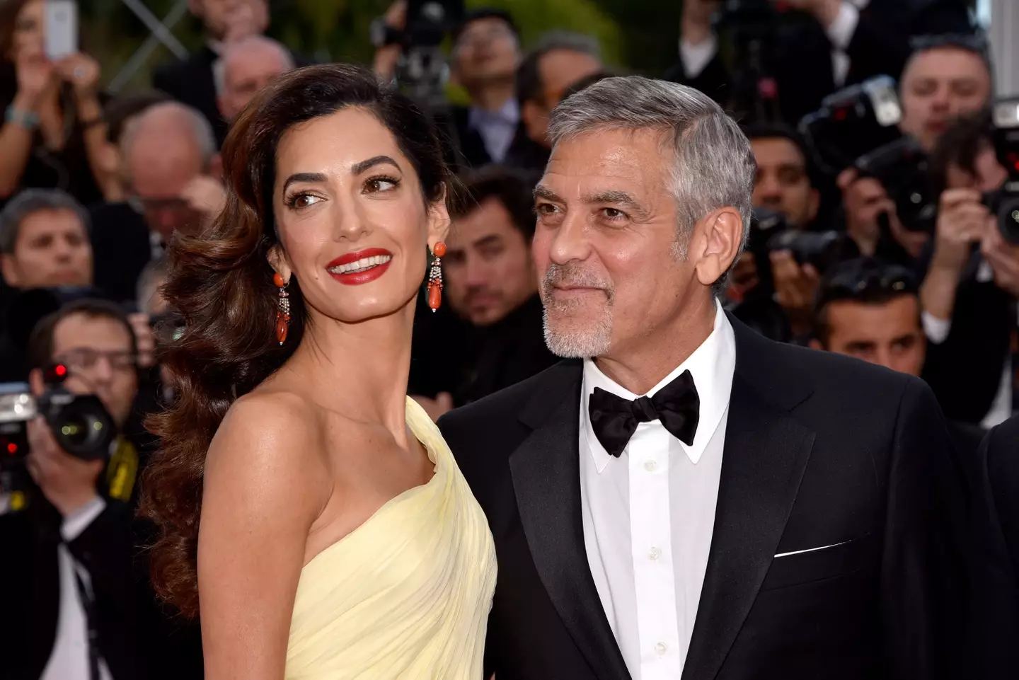 Amal's latest look was phenomenal. (Clemens Bilan/Getty Images)