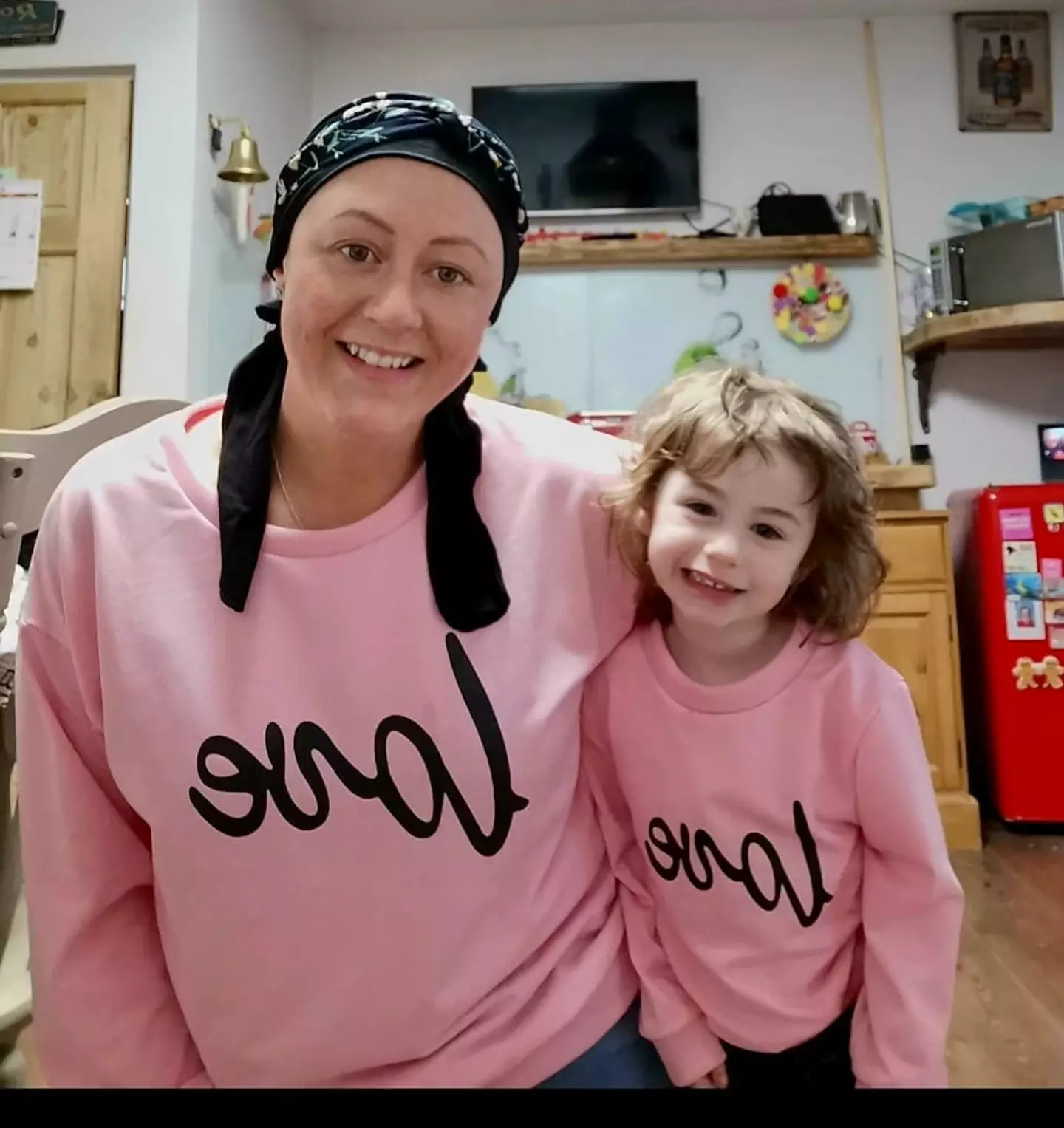 Lisa Shaw with daughter Bonnie.