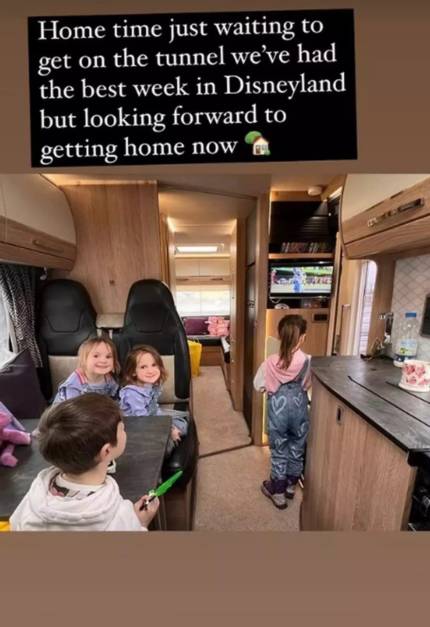 Sue Radford shared updates of the journey.