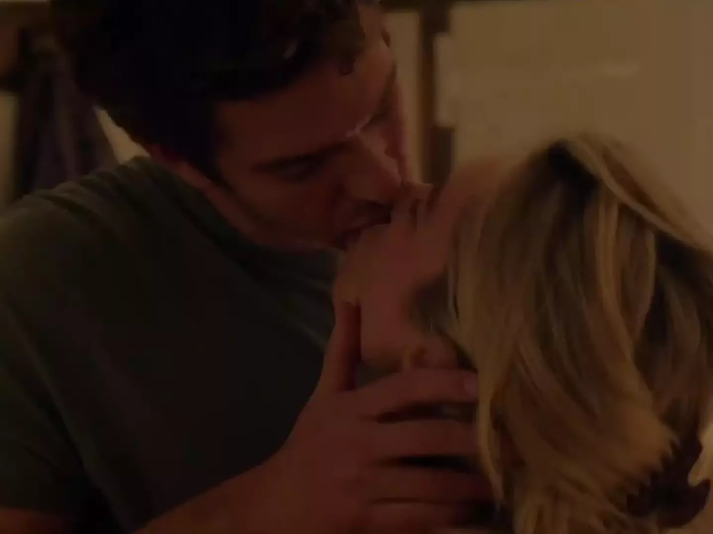 The pair were a little carried away (A24)