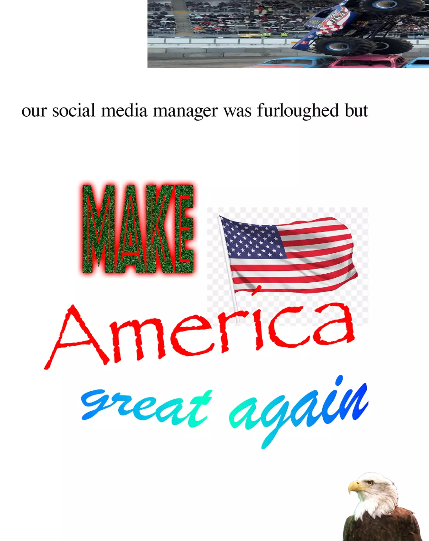 The White House social media team posted the above graphic yesterday (Instagram/whitehouse)