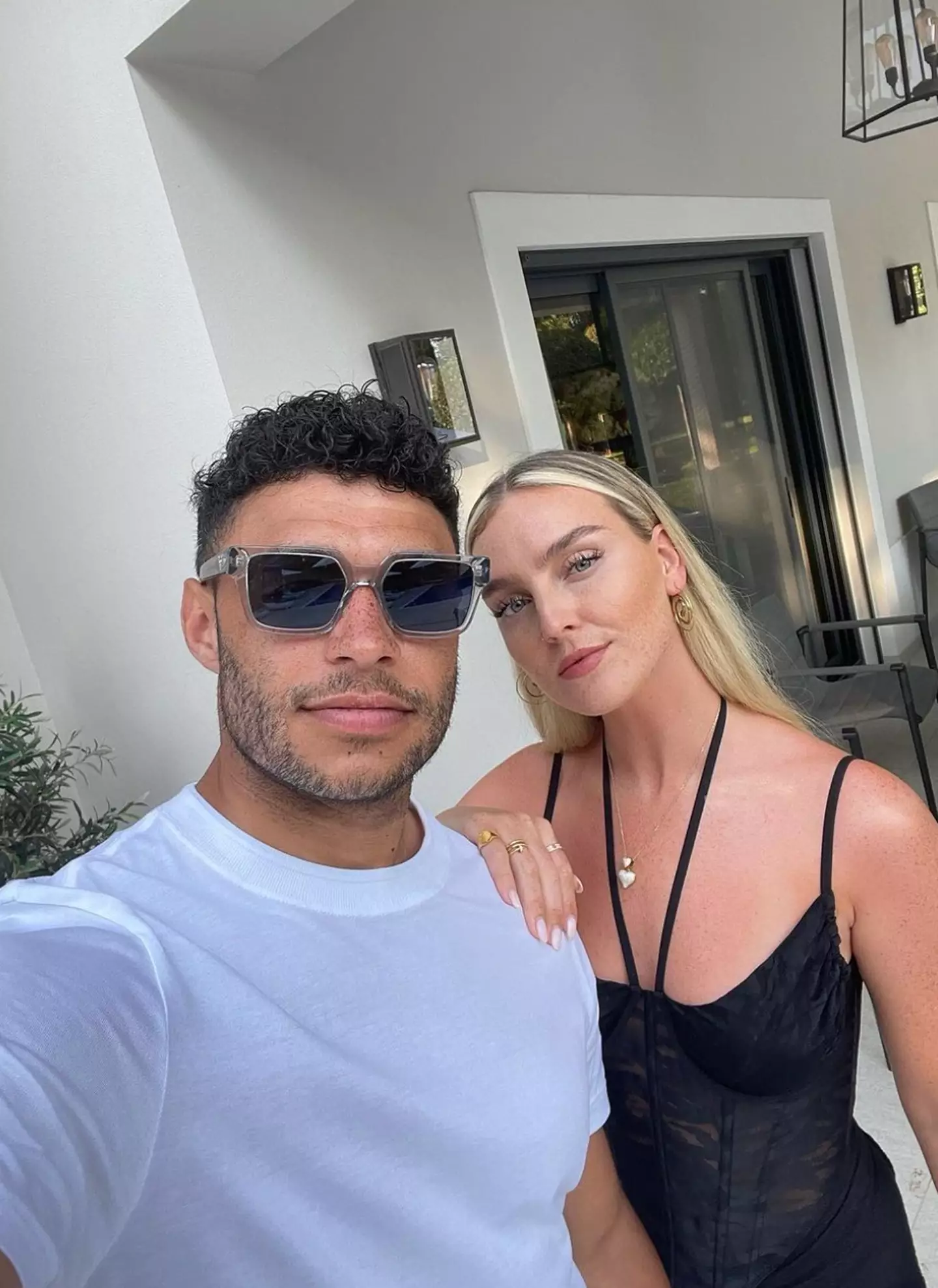 Perrie is engaged to footballer Alex Oxlade-Chamberlain.