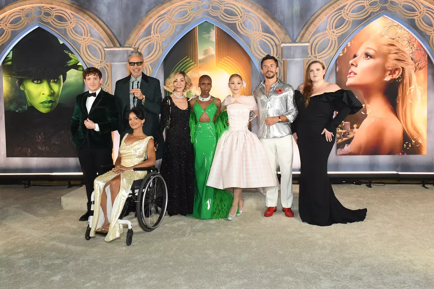 The cast of Wicked (VALERIE MACON/AFP via Getty Images)
