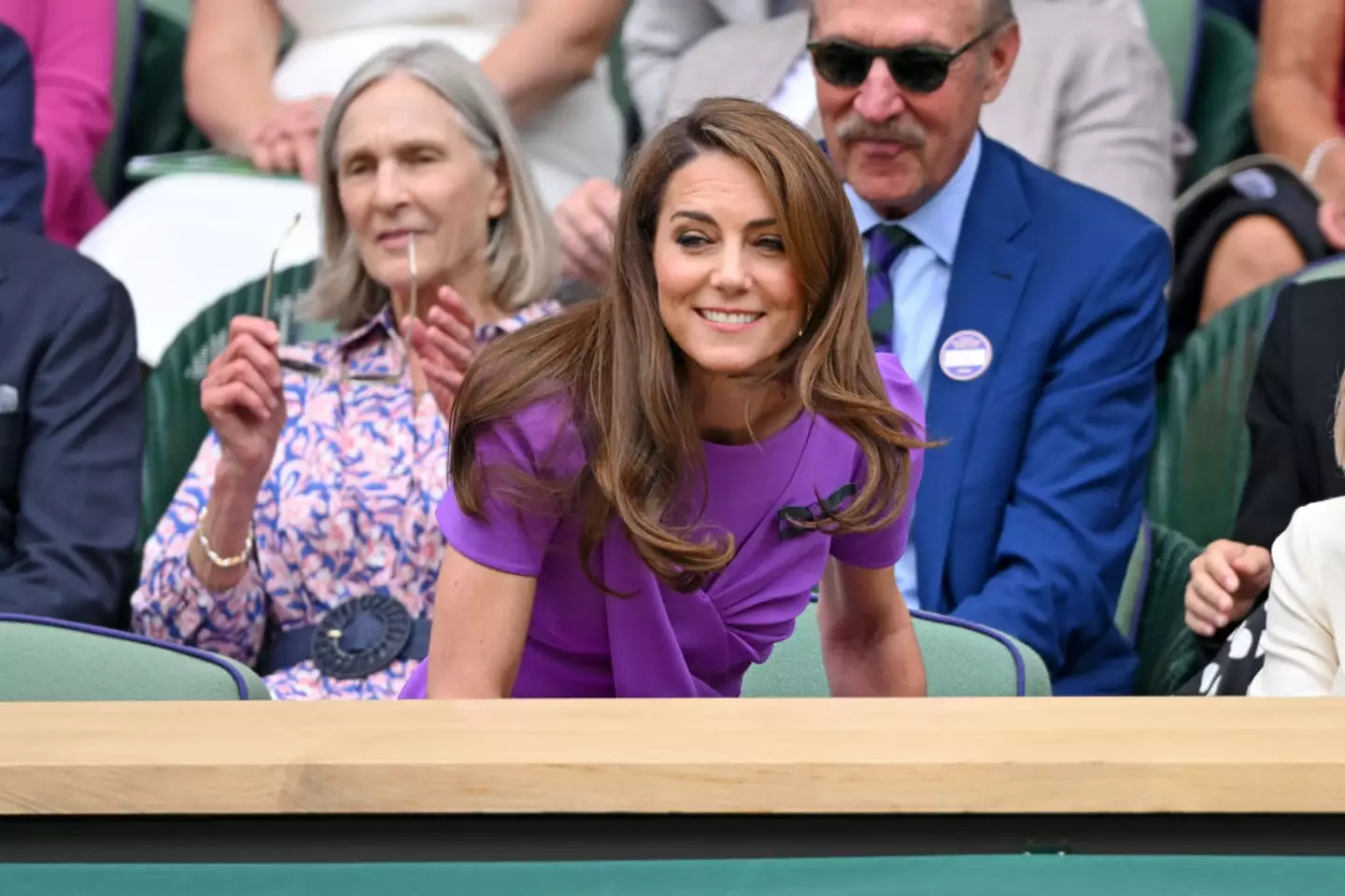 Kate Middleton at the Wimbledon finals earlier this month (14 July). (Karwai Tang / Contributor / Getty Images)