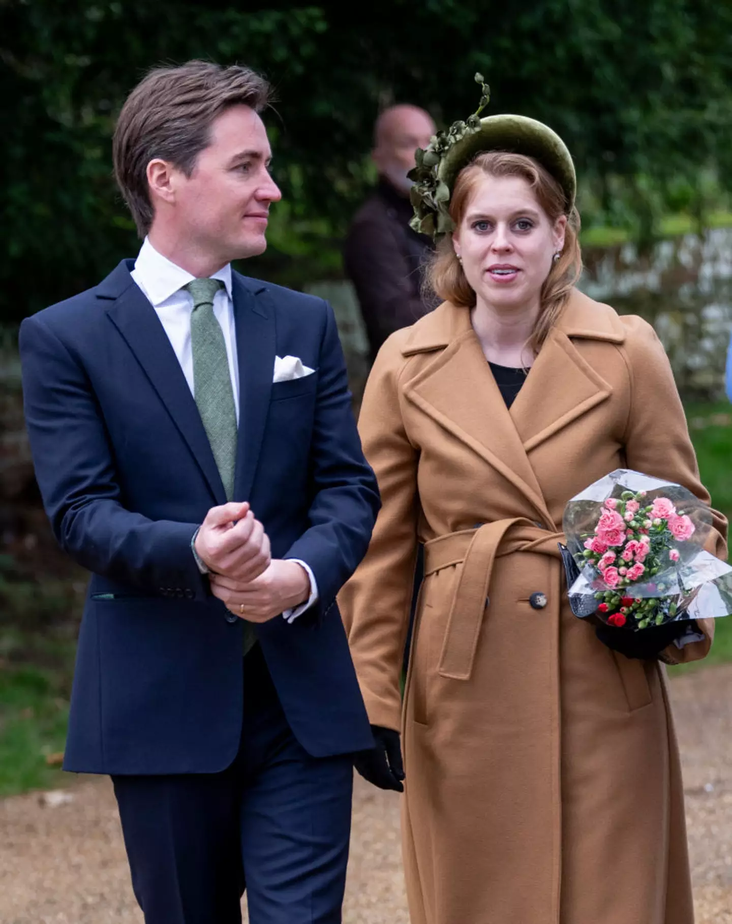 Beatrice and Edoardo in December (Mark Cuthbert/UK Press via Getty Images)