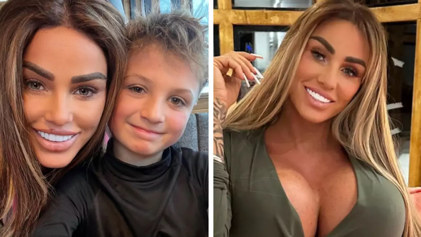 Katie Price says nine-year-old son Jett hasn't attended school in nine months