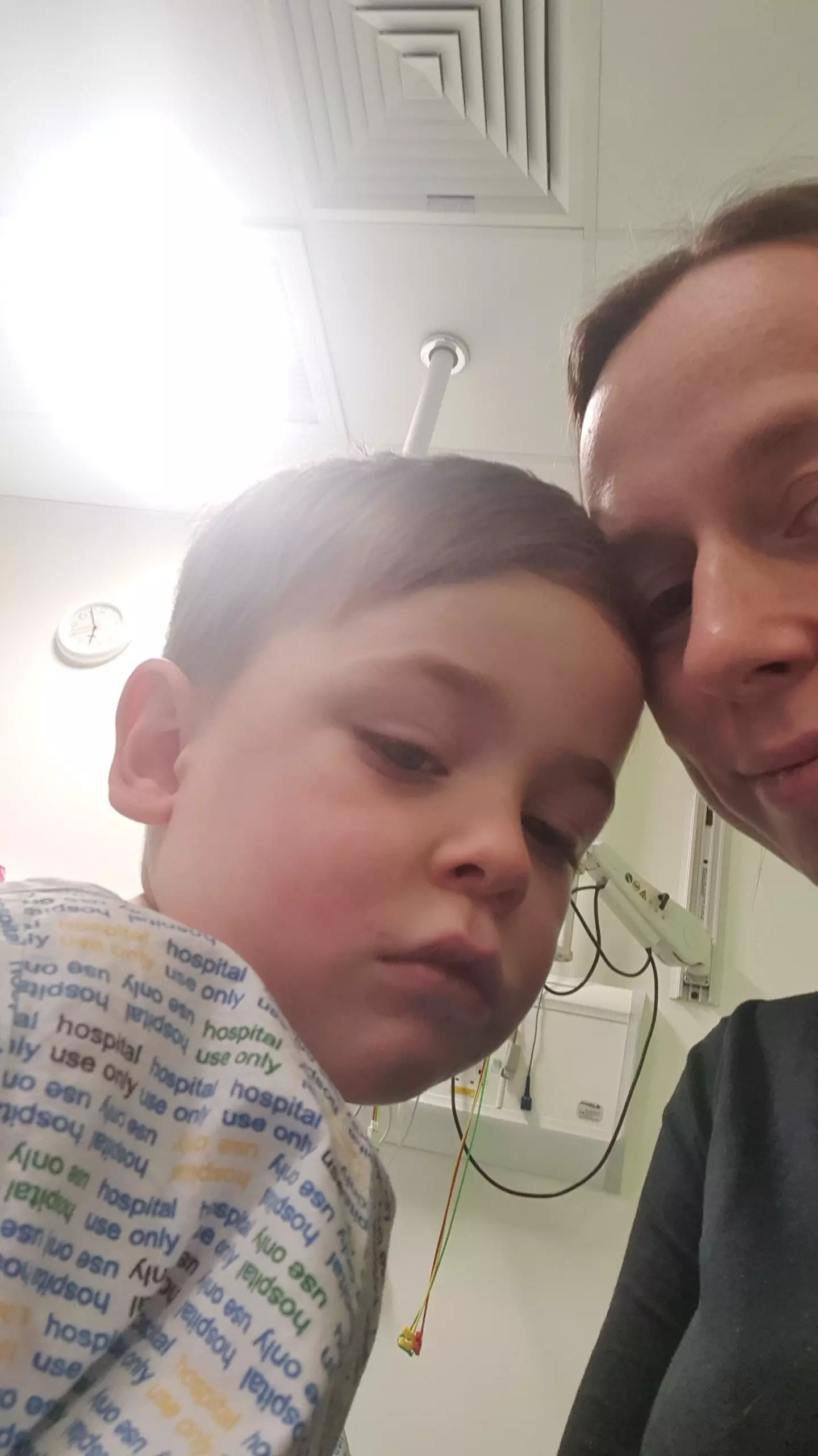 Victoria Anderson was left fearing for her son's life.