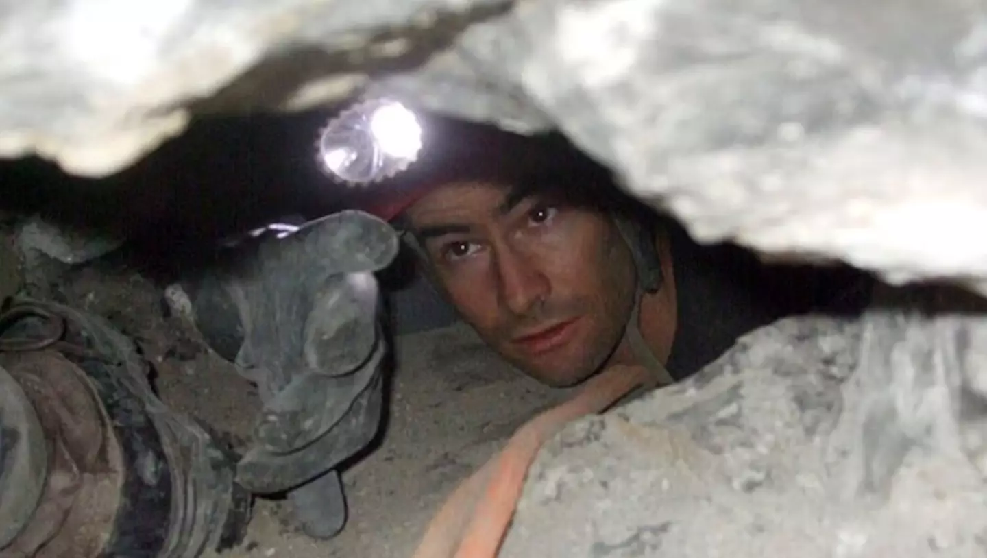 The 26-year-old was stuck for 27 hours before he was pronounced dead by medics (Family Handout)