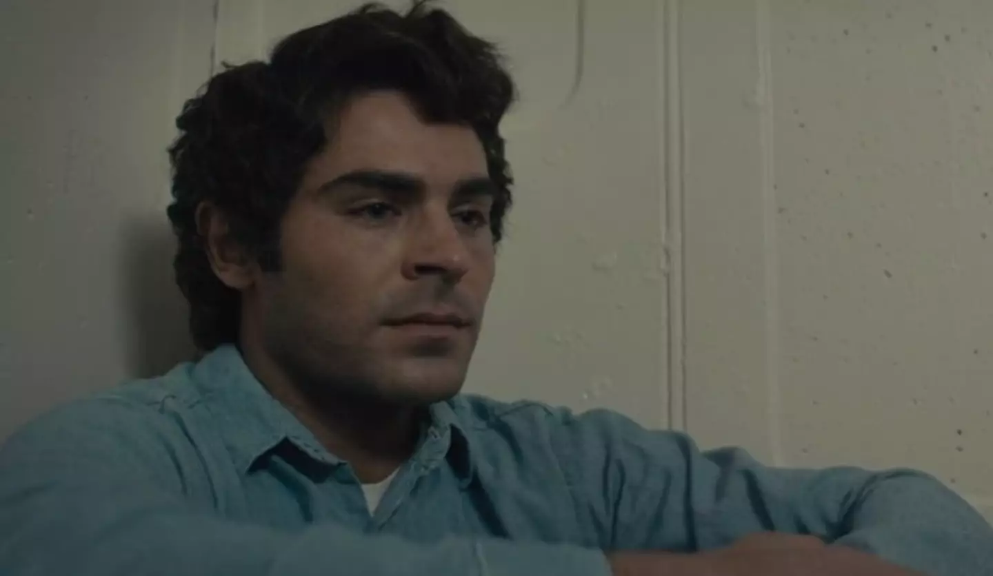 Zac Efron as serial killer Ted Bundy in the 2019 movie (Netflix)