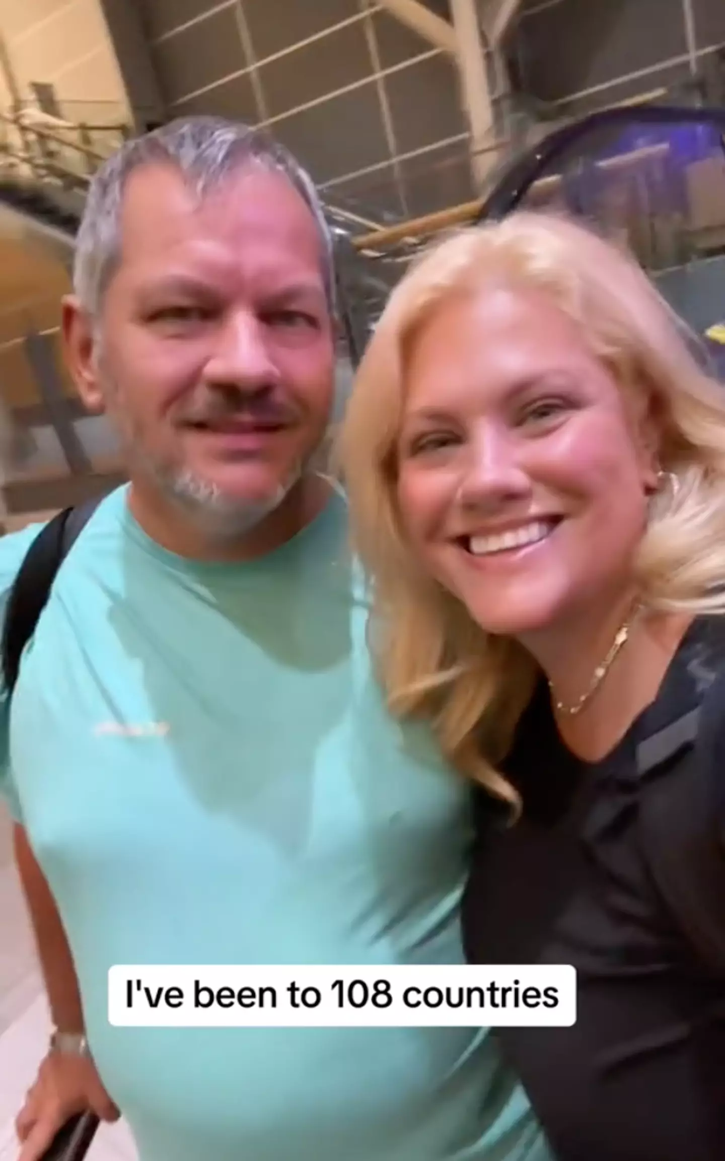 Christine and her husband Piet live on a cruise ship 'for half the year'.