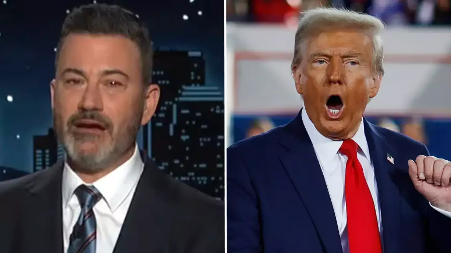 Jimmy Kimmel almost breaks down in tears in emotional speech about Donald Trump’s election win