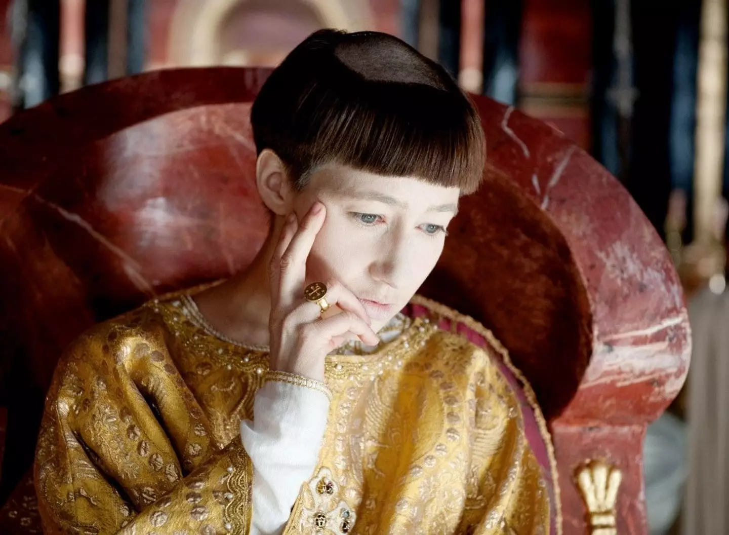 Johanna Wokalek as the titular character in 2009 film Pope Joan (Columbia Pictures)