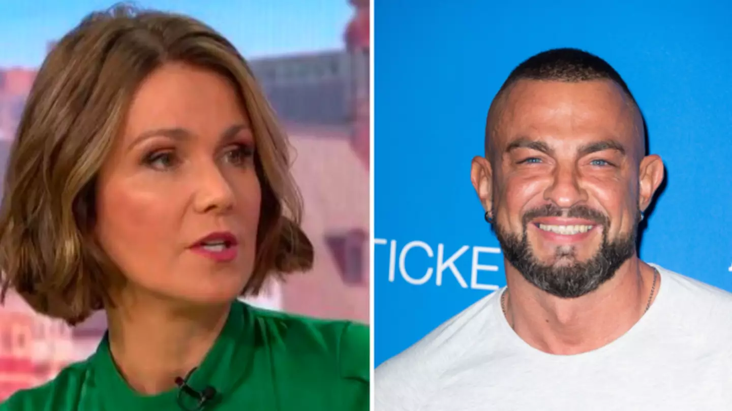 Susanna Reid chokes up on GMB as she finds out Strictly star Robin Windsor has died live on air