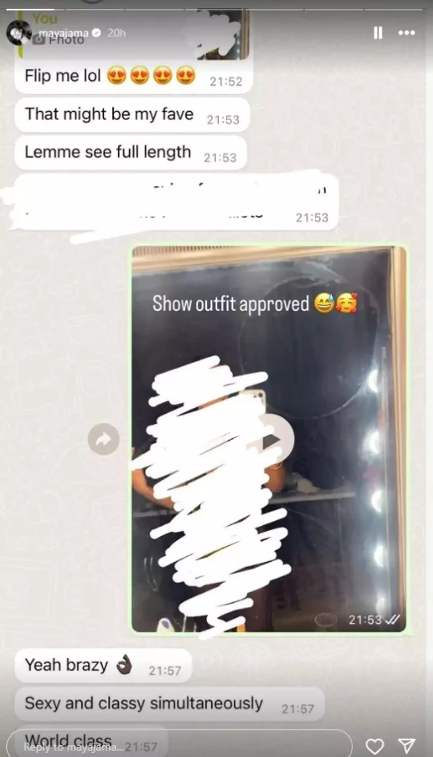 If these messages are anything to go by, the couple are more loved up than ever!