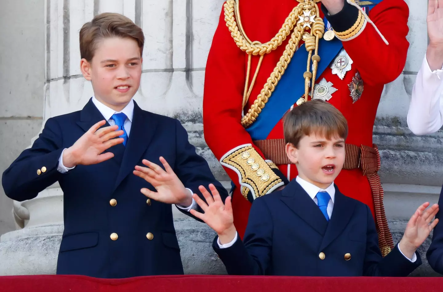 Prince Louis left everyone in stitches. (Max Mumby/Indigo/Getty Images)