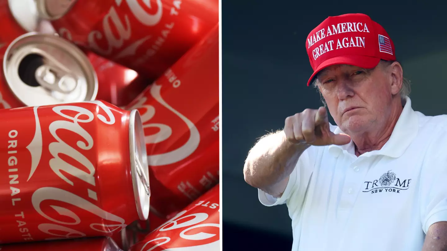 Donald Trump announces he’s convinced Coca-Cola to change its recipe