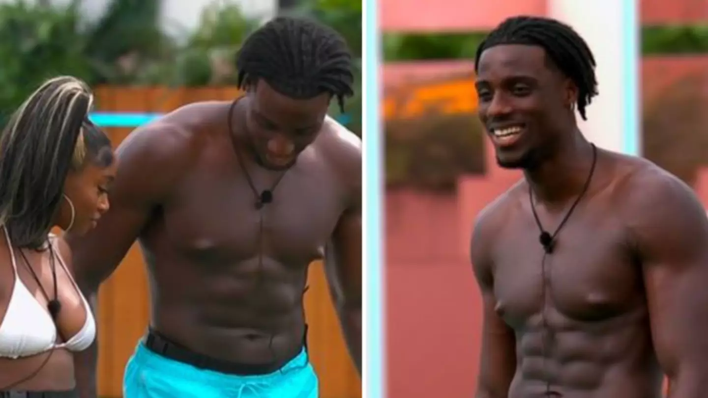Love Island Fans Divided Over Ikenna's Choice Of Footwear