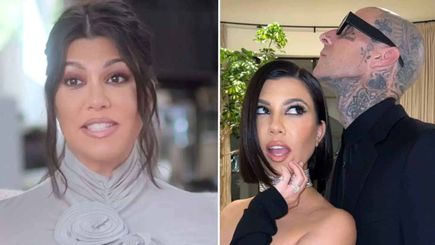 Kourtney Kardashian reveals she and Travis Barker keep a vial of each other’s blood