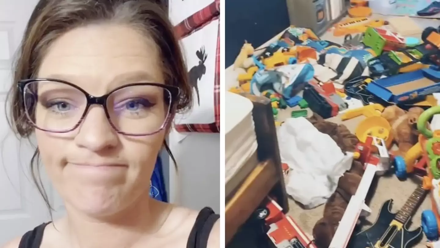 Mum divides opinion after admitting she throws out children's toys when they refuse to put them away