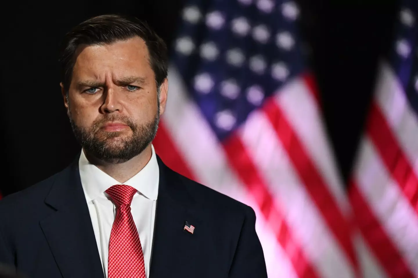 JD Vance was also in the group chat (Drew Hallowell/Getty Images)
