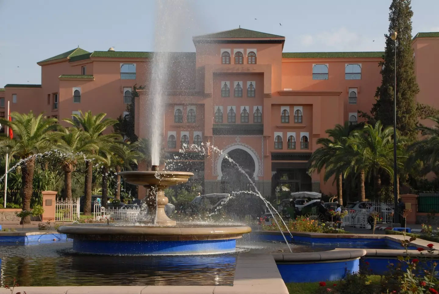 Our hotel was not too shabby (Peter Bischoff/Getty Images)