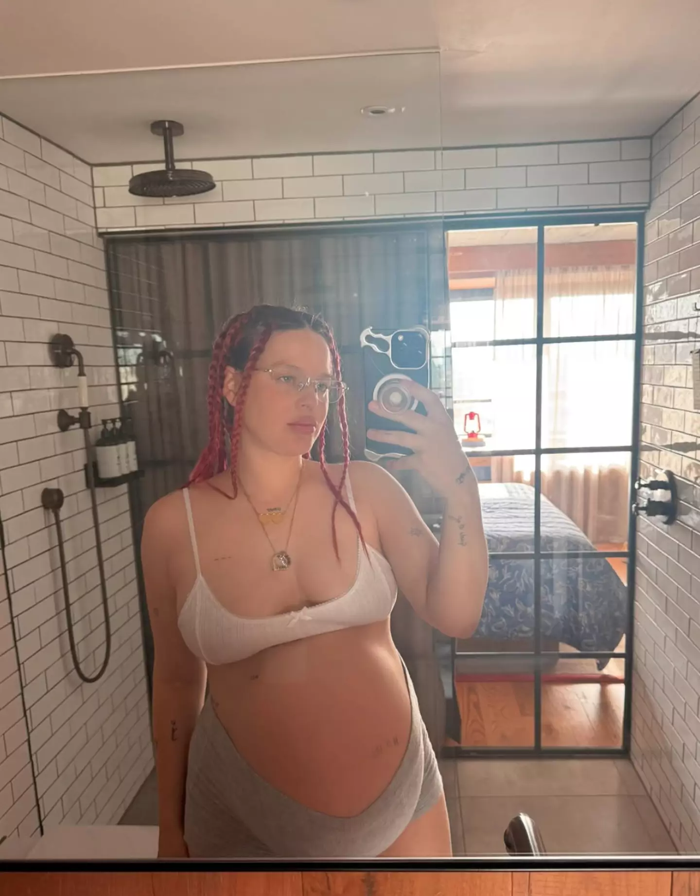 The singer battled gestational diabetes whilst pregnant (Instagram/@annemarie)