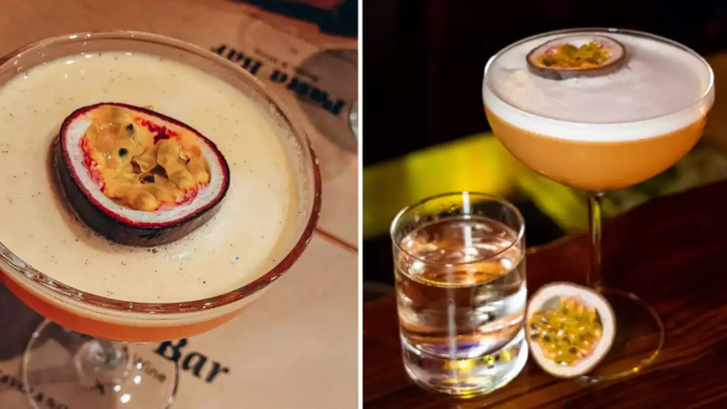 People only just realising how you should actually drink a pornstar martini