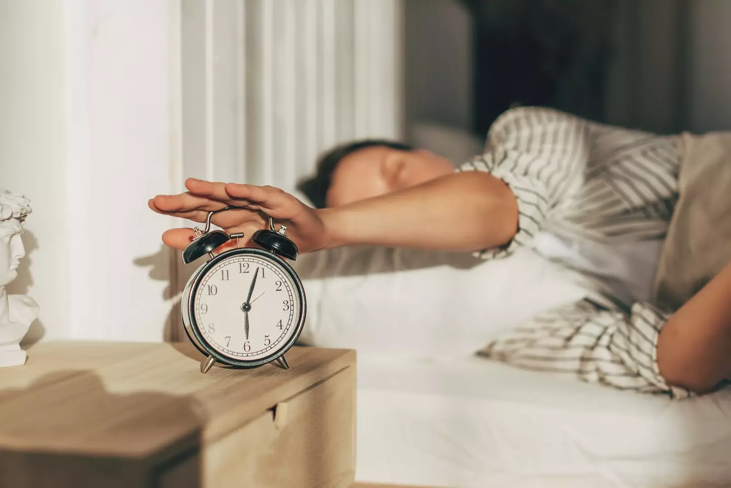 Snoring can be a symptom of sleep apnoea (Kseniya Ovchinnikova/Getty stock photo)