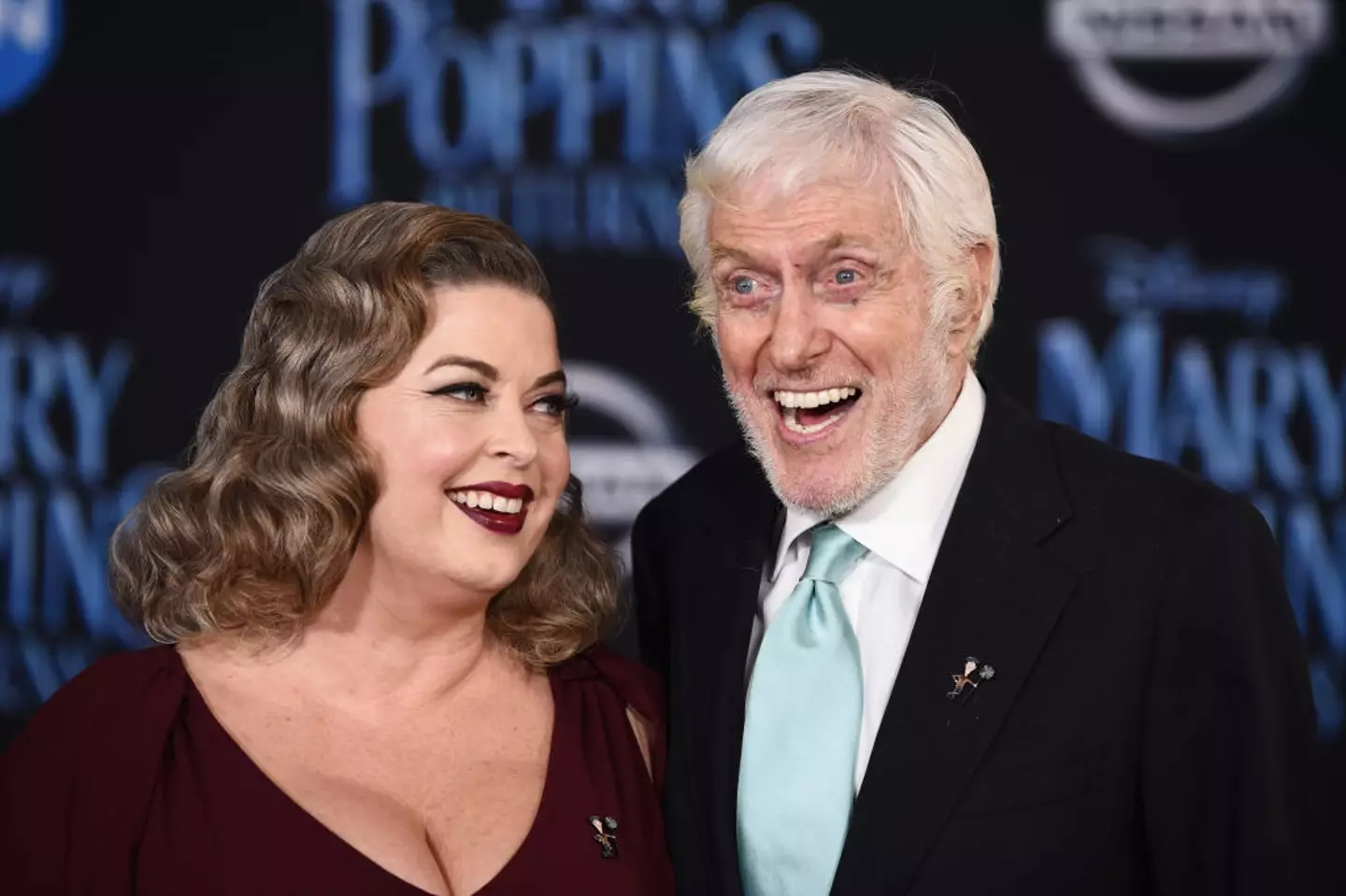 Van Dyke sweetly credited a lot of his happiness to his wife, Arlene (Amanda Edwards / Stringer / Getty Images)