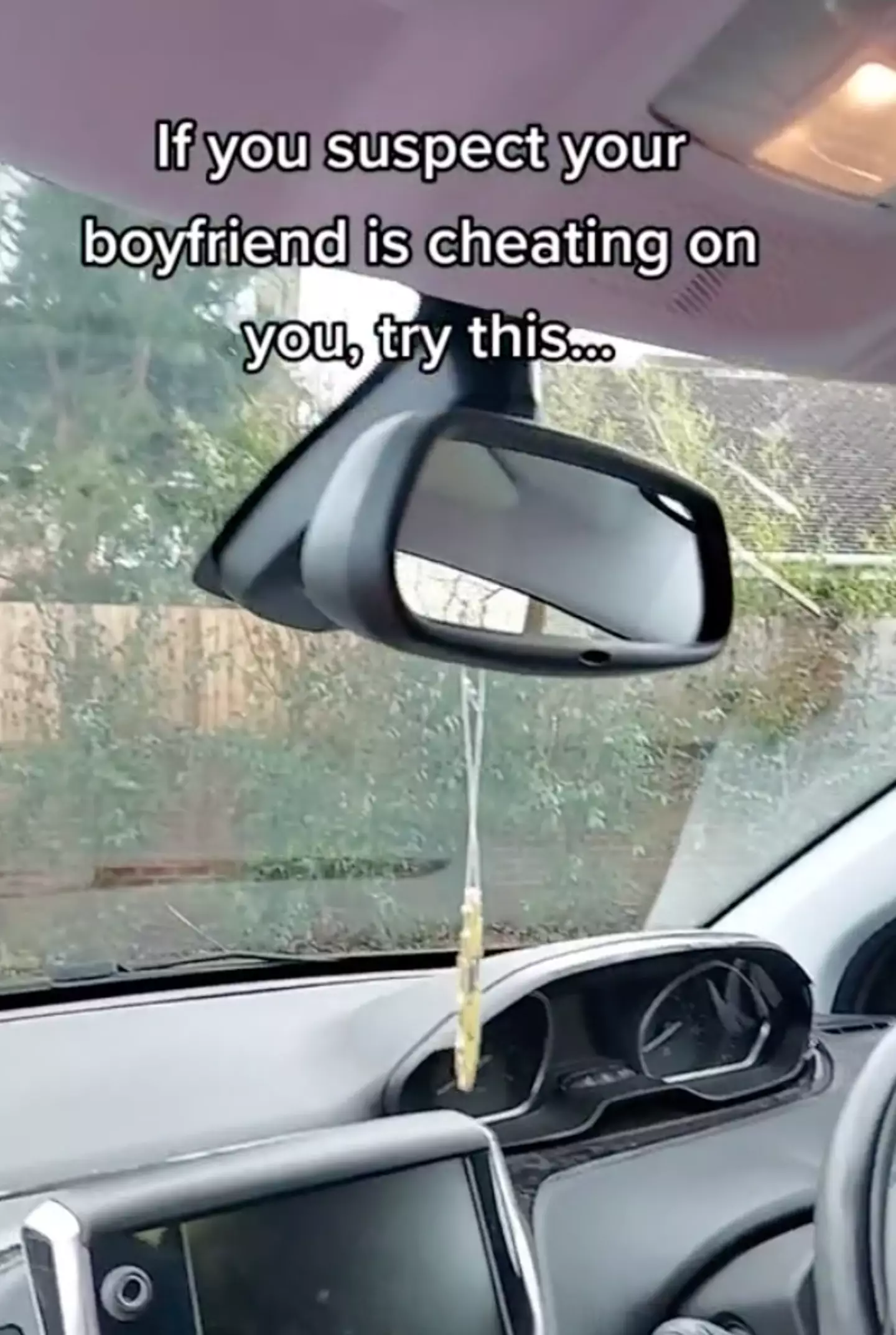 The viral glitter trick is designed to catch cheaters.