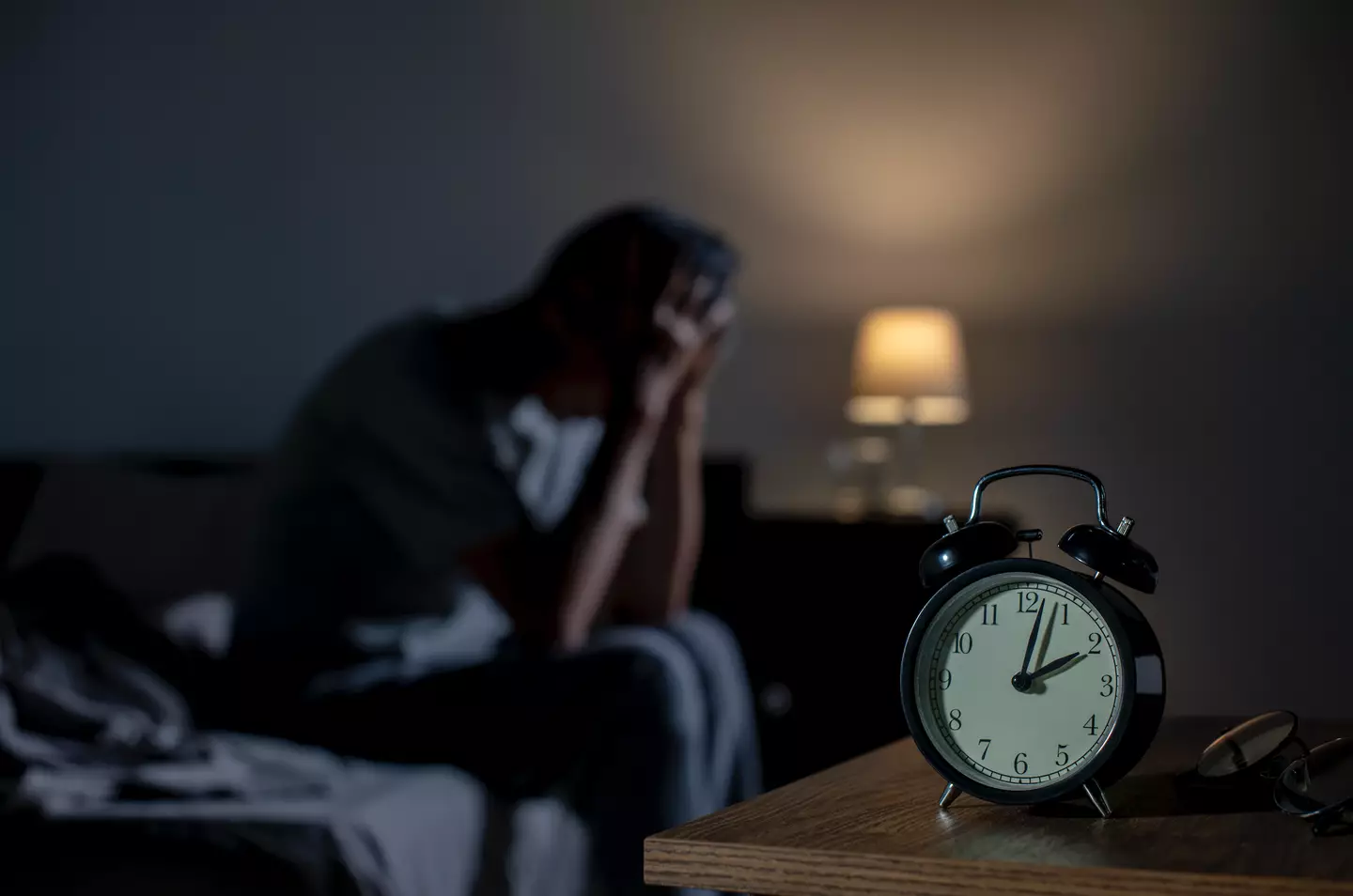 High cortisol or anxiety could be contributing to your rough sleep (Filmstax/Getty)