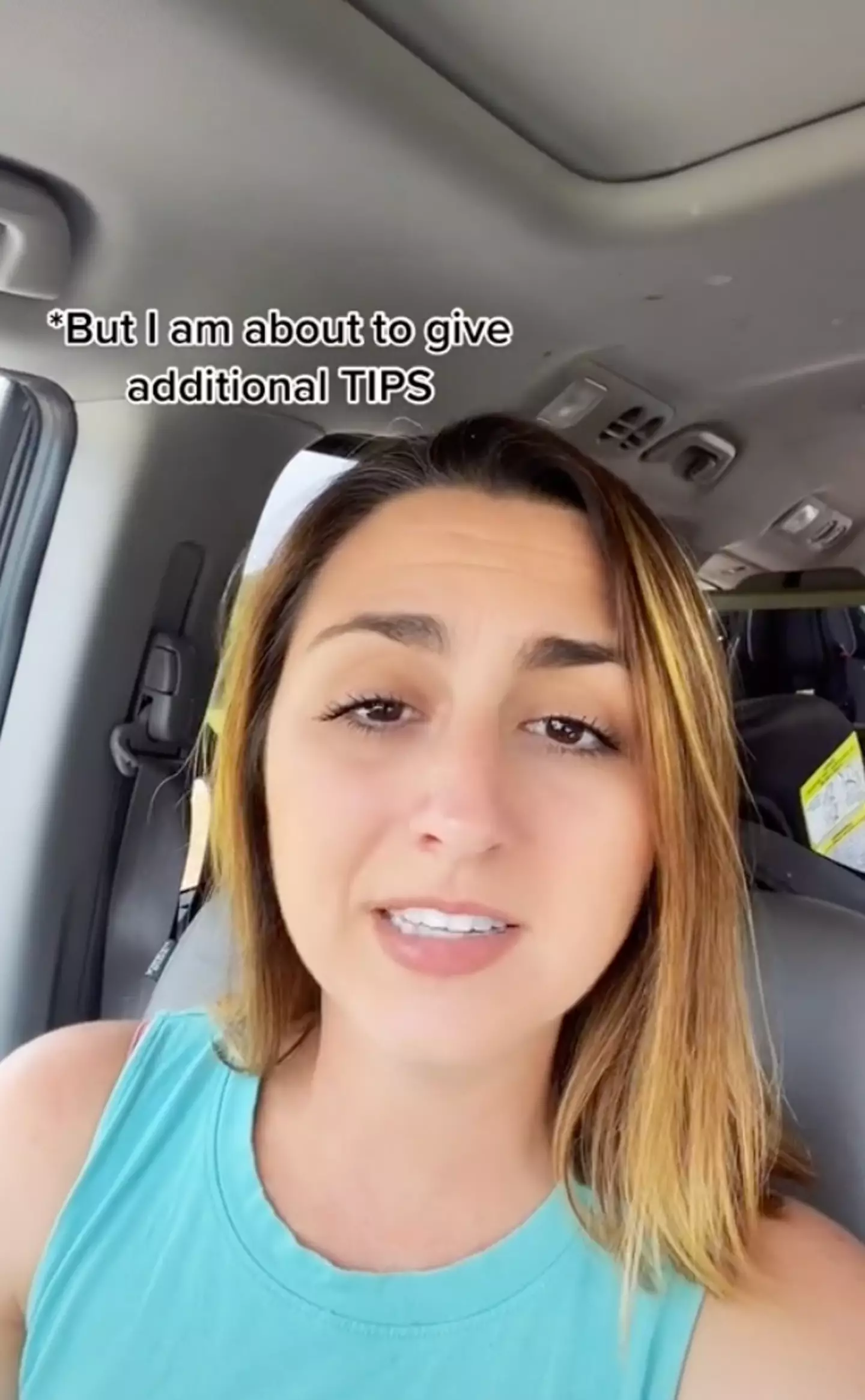 She had other tips, too.