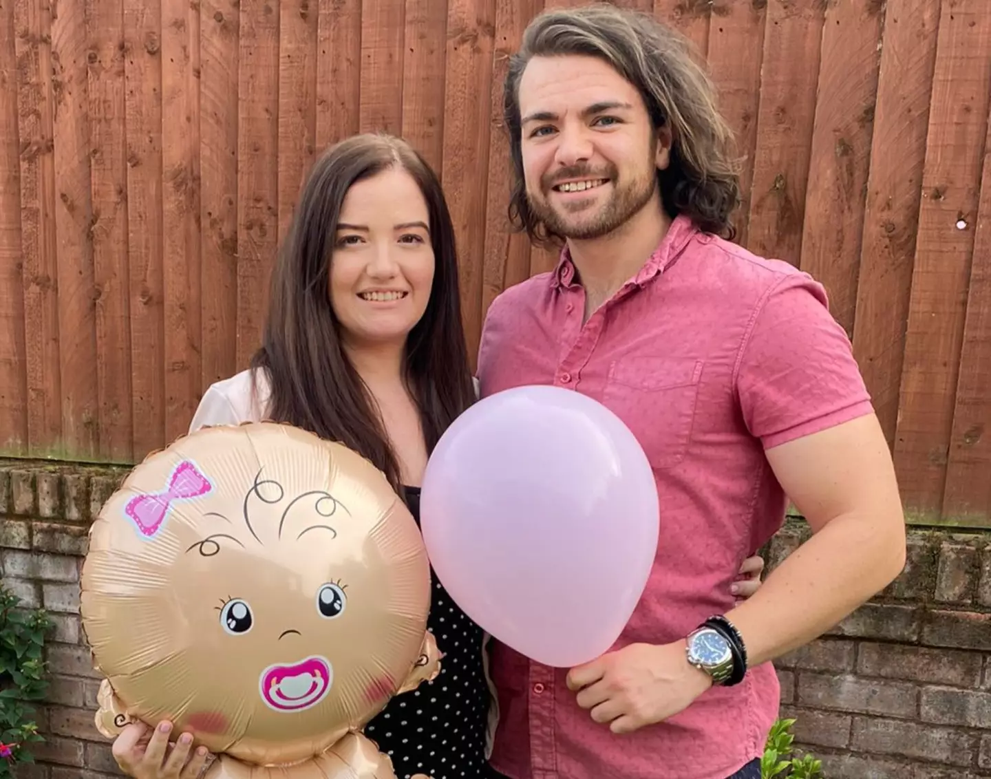 Laura with husband Danny.