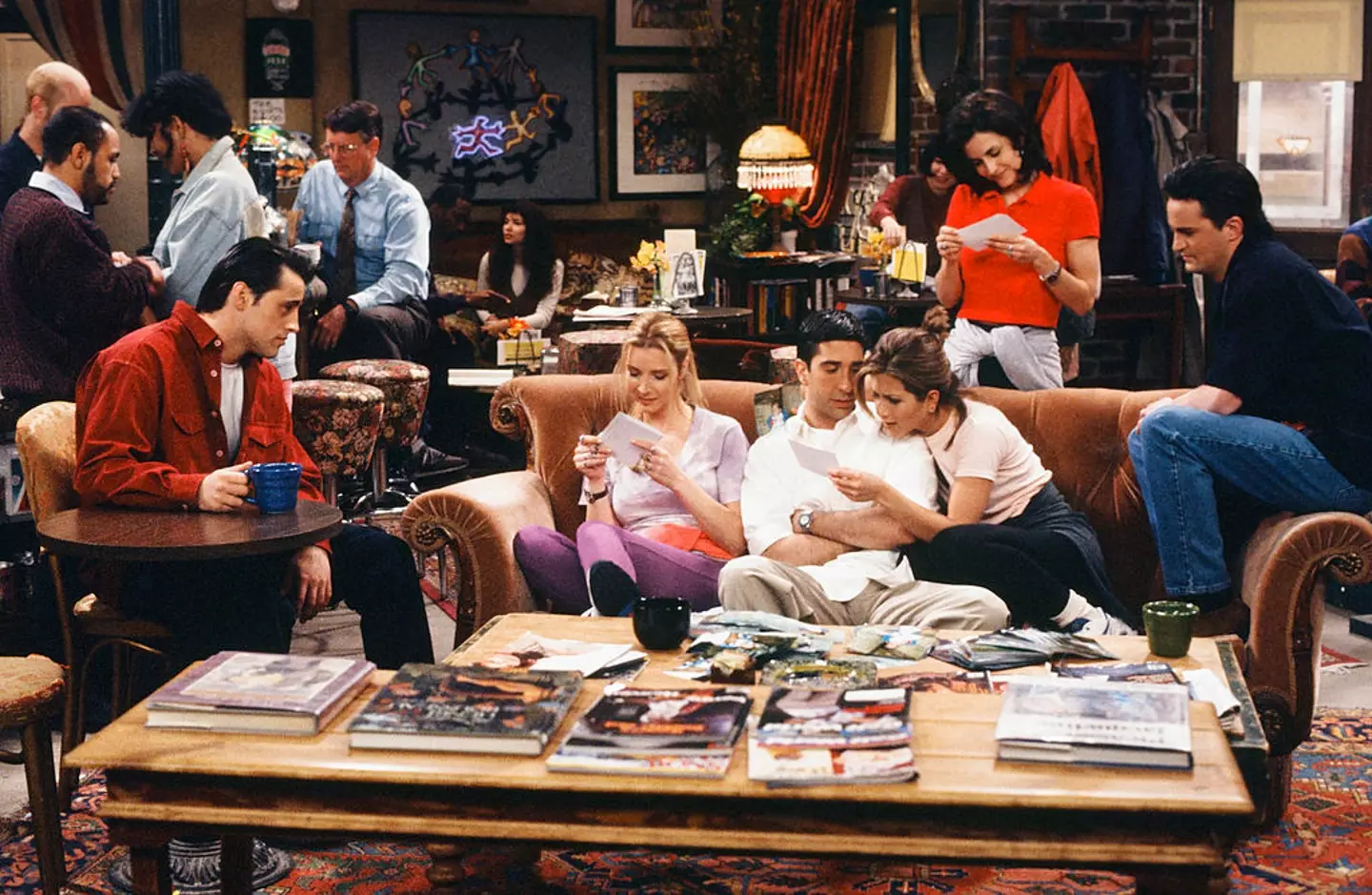 Friends fans were shocked there was a live studio audience while shooting. (NBC / Contributor / Getty Images)