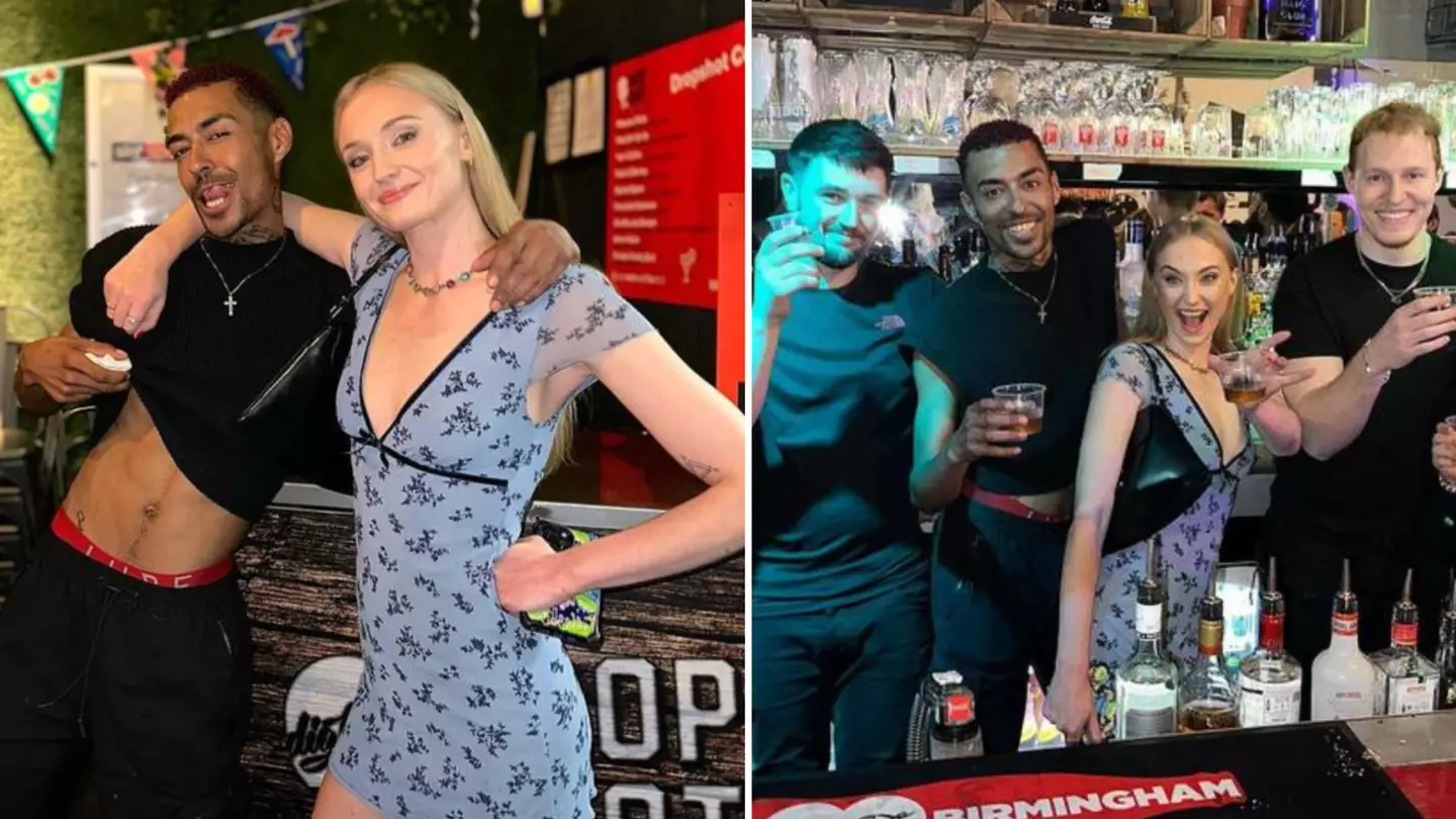 Sophie Turner downed shots and necked £6.50 cocktails in UK bar days before divorce