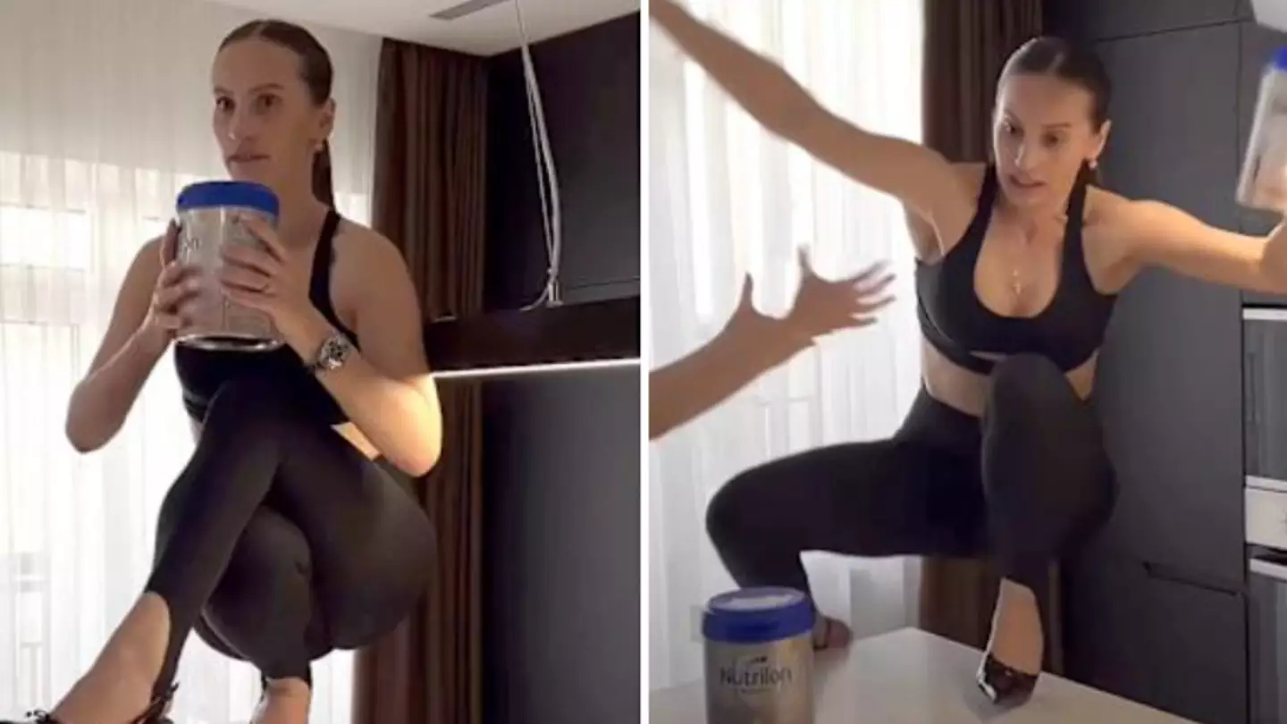 Influencer breaks her spine attempting popular online challenge just weeks after giving birth