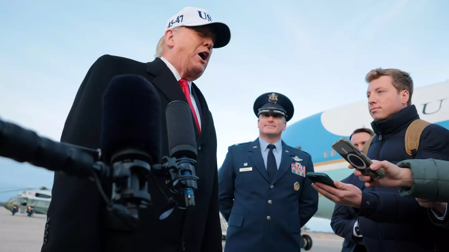 Donald Trump screams at man who called him ‘pedophile protector’ with explicit response