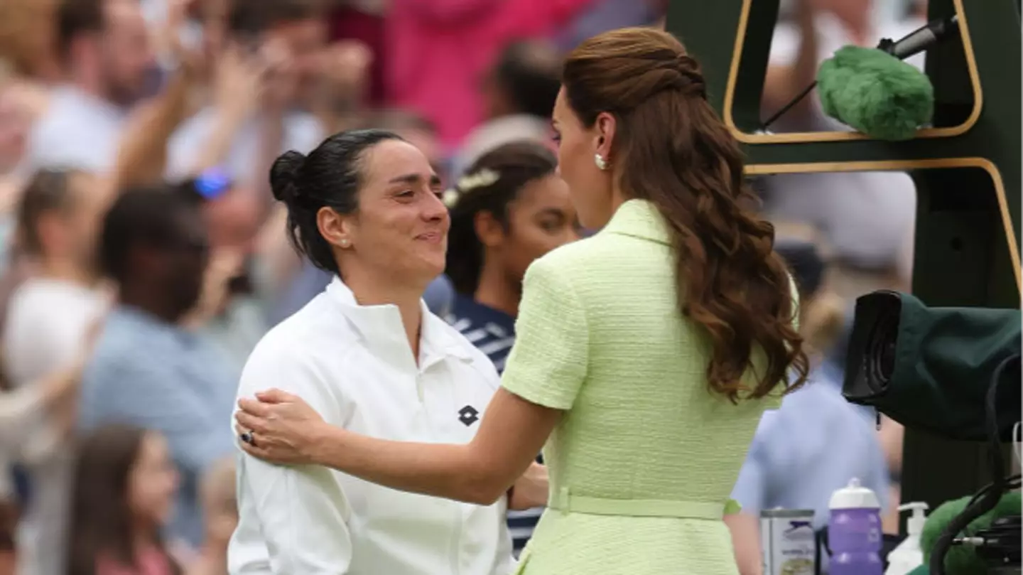 Kate Middleton broke strict royal protocol during emotional moment with Wimbledon tennis player