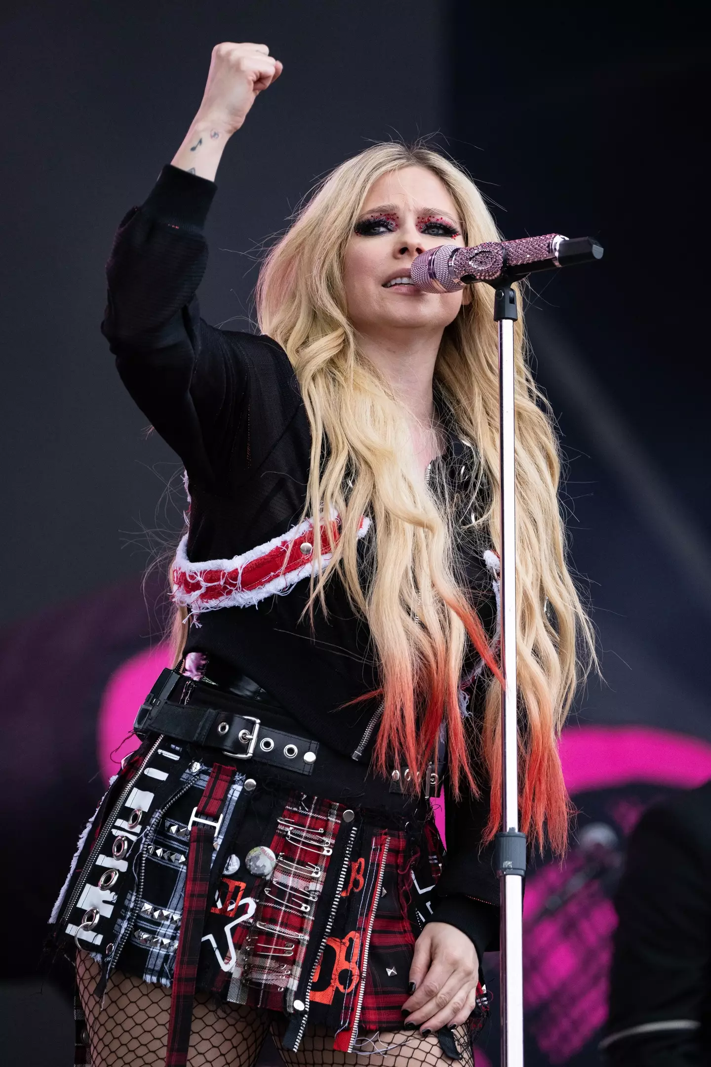 Avril's diagnosis left her bed-bound. (Harry Durrant/Getty Images)