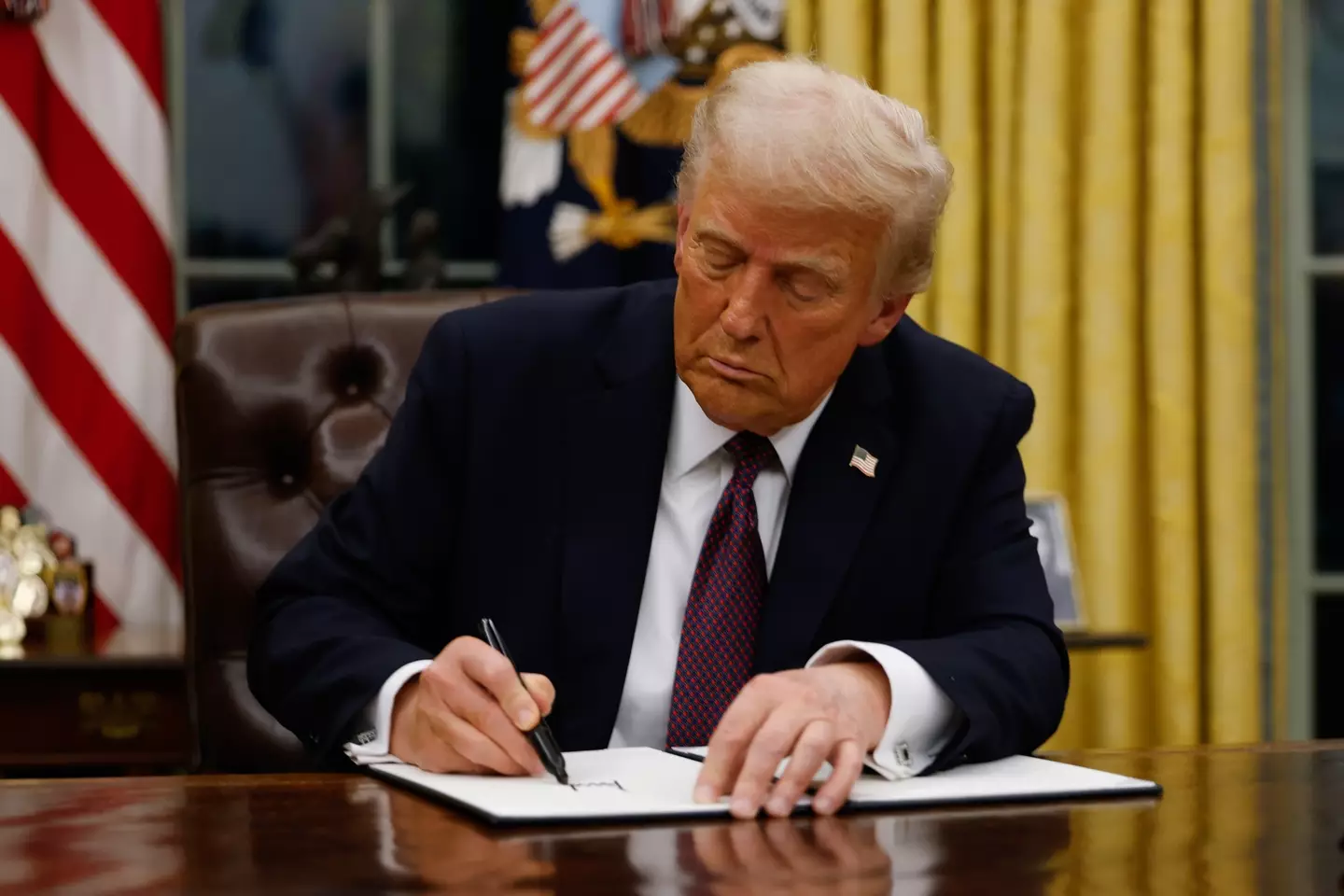 The day after his inauguration, Donald Trump announced a massive new AI initiative called Stargate (Anna Moneymaker/Getty Images)