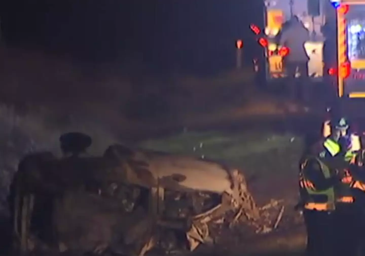 The crash has turned the dad's life upside down. Credit 9 News