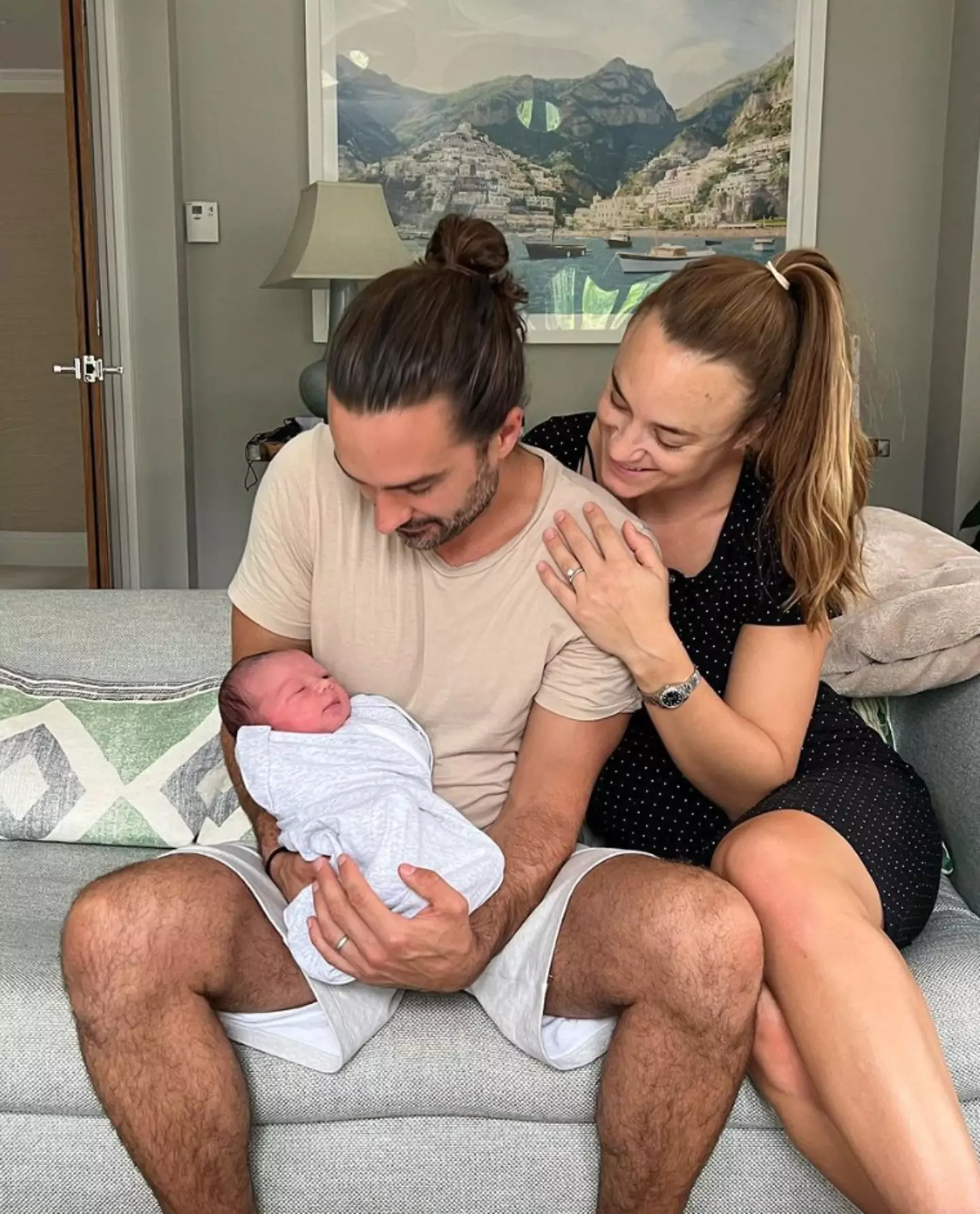 Joe and Rosie welcomed their third child on Thursday.