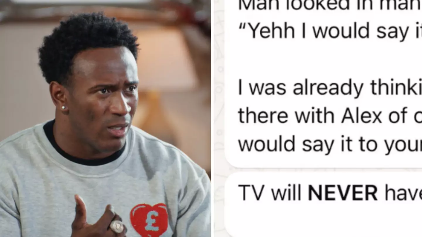 MAFS UK star Alex reveals WhatsApp message from 'someone you’ve seen on your TV before' following shocking episode
