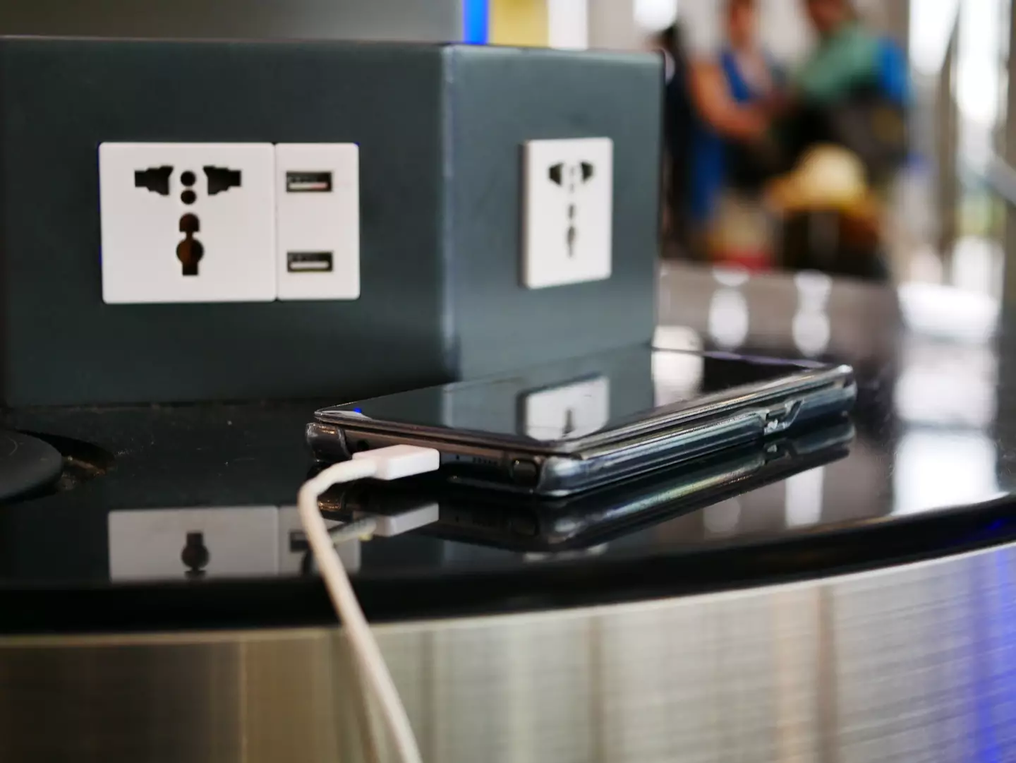 Criminals often take advantage of public USBs. (Supersmario/Getty)