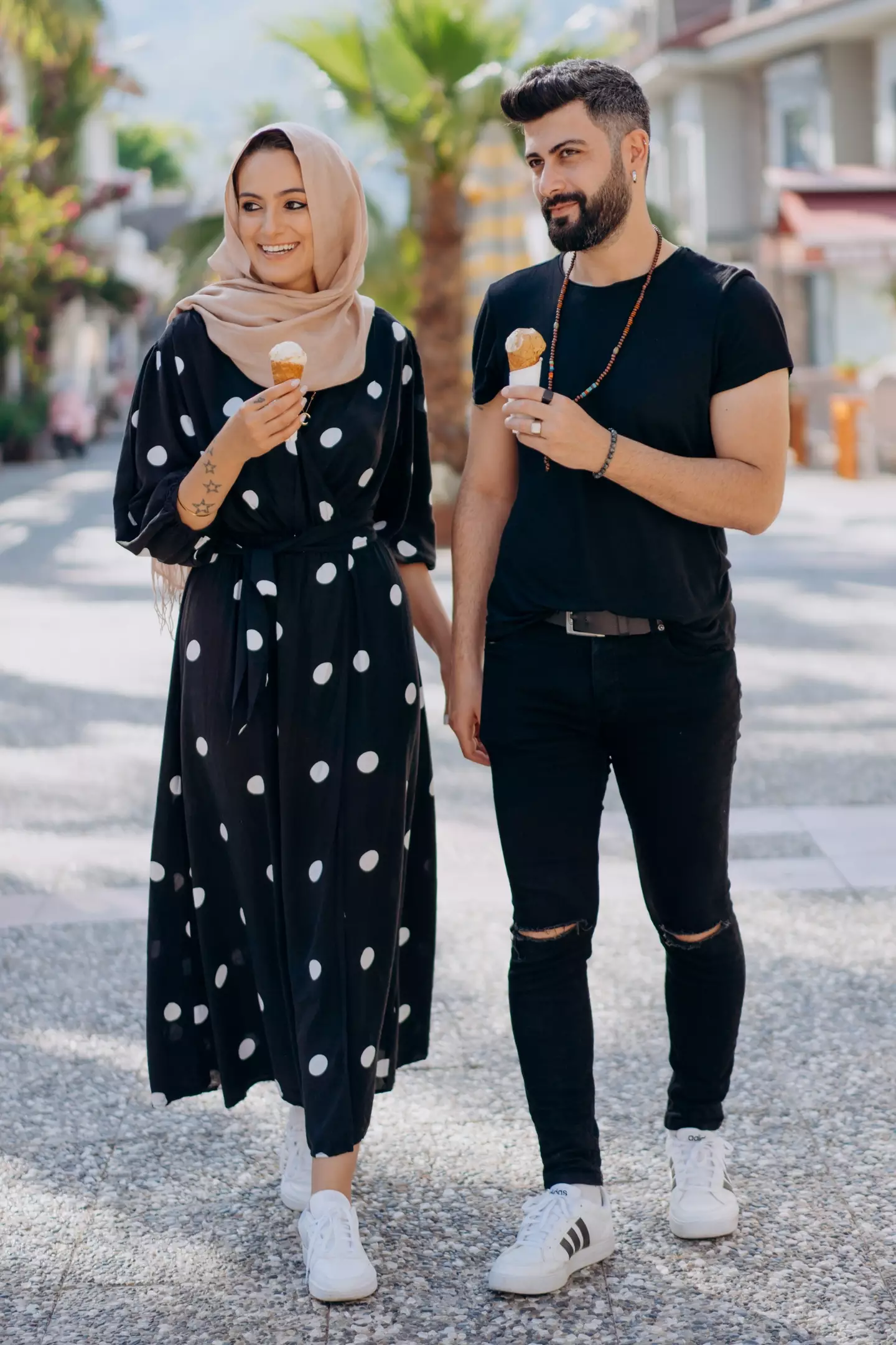 An ice cream date was certainly not on the cards...