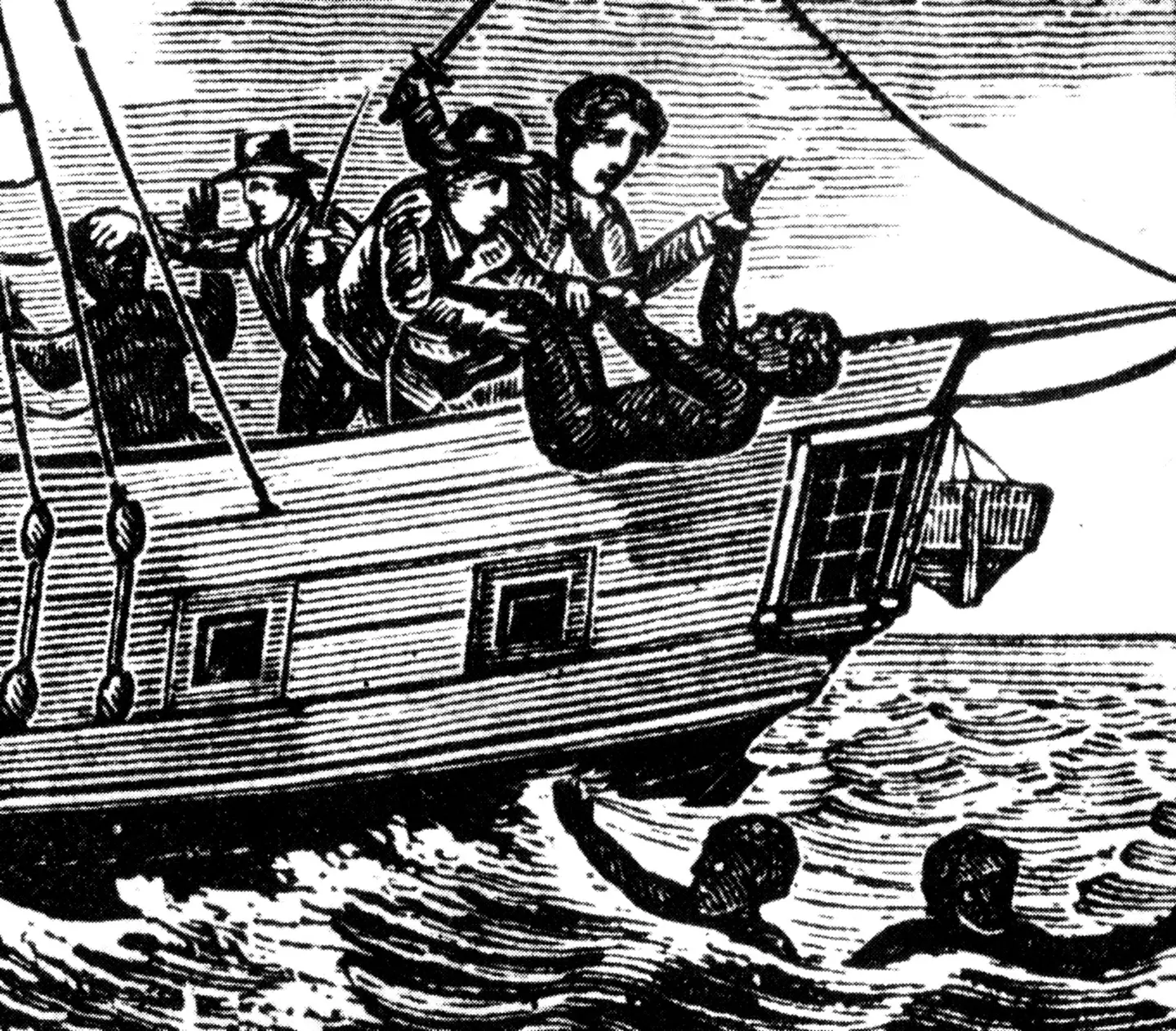 The slave trade was abolished in Britain in 1807. the mass-killing of African slaves in 1781 thrown overboard from the Zong trading ship (