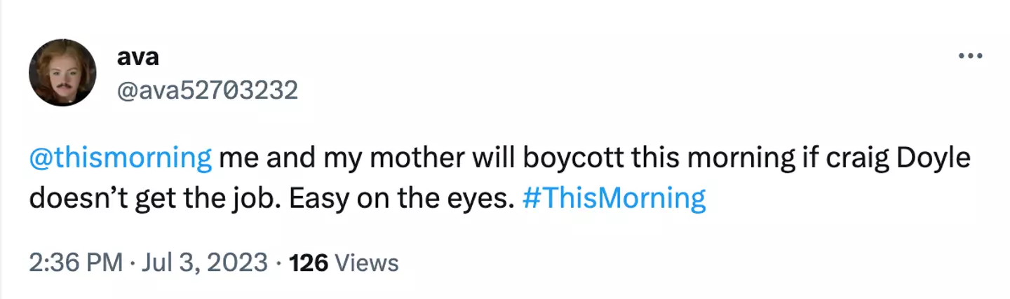 Some viewers threatened to 'boycott' the show altogether.