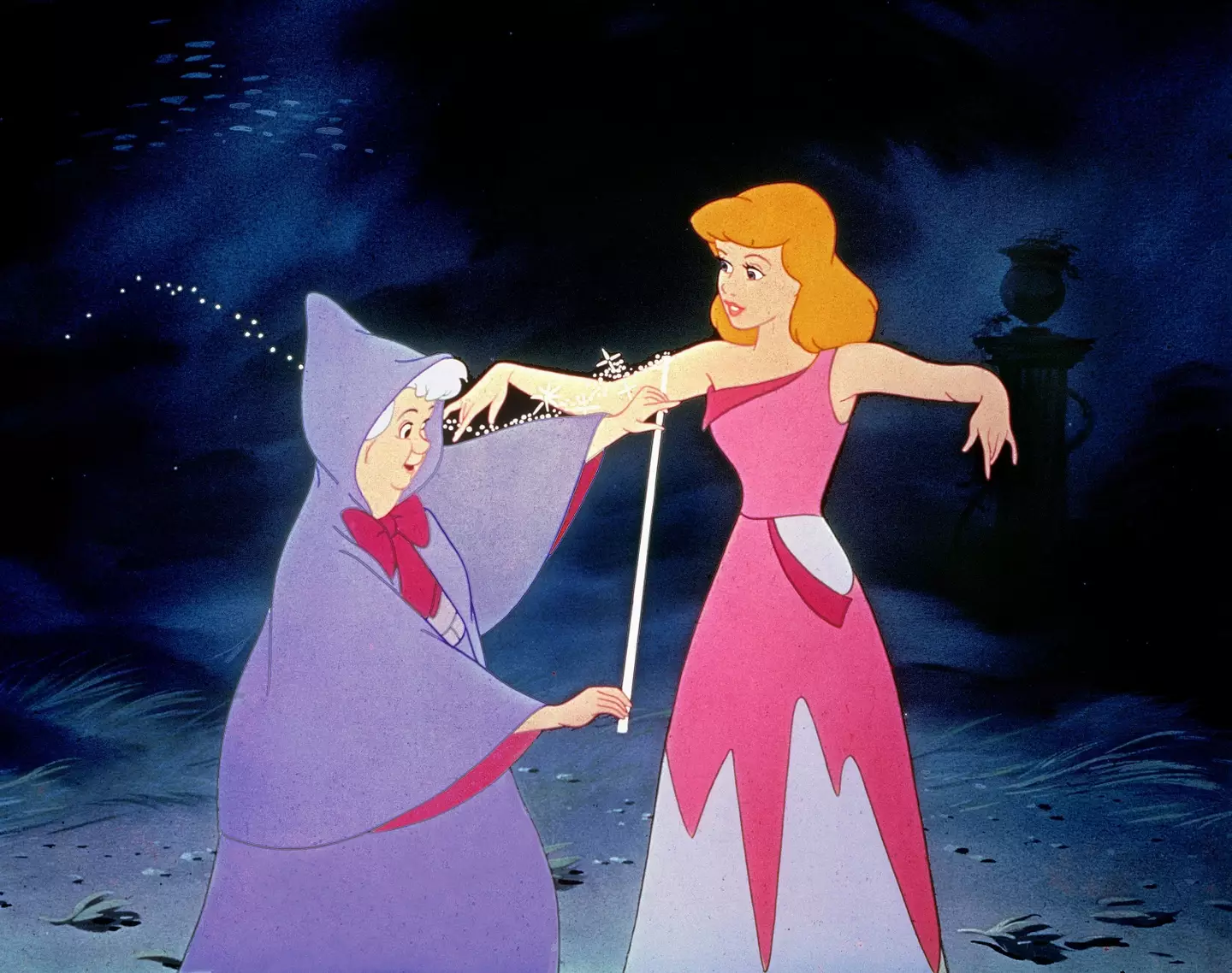 The Fairy Godmother in Cinderella.