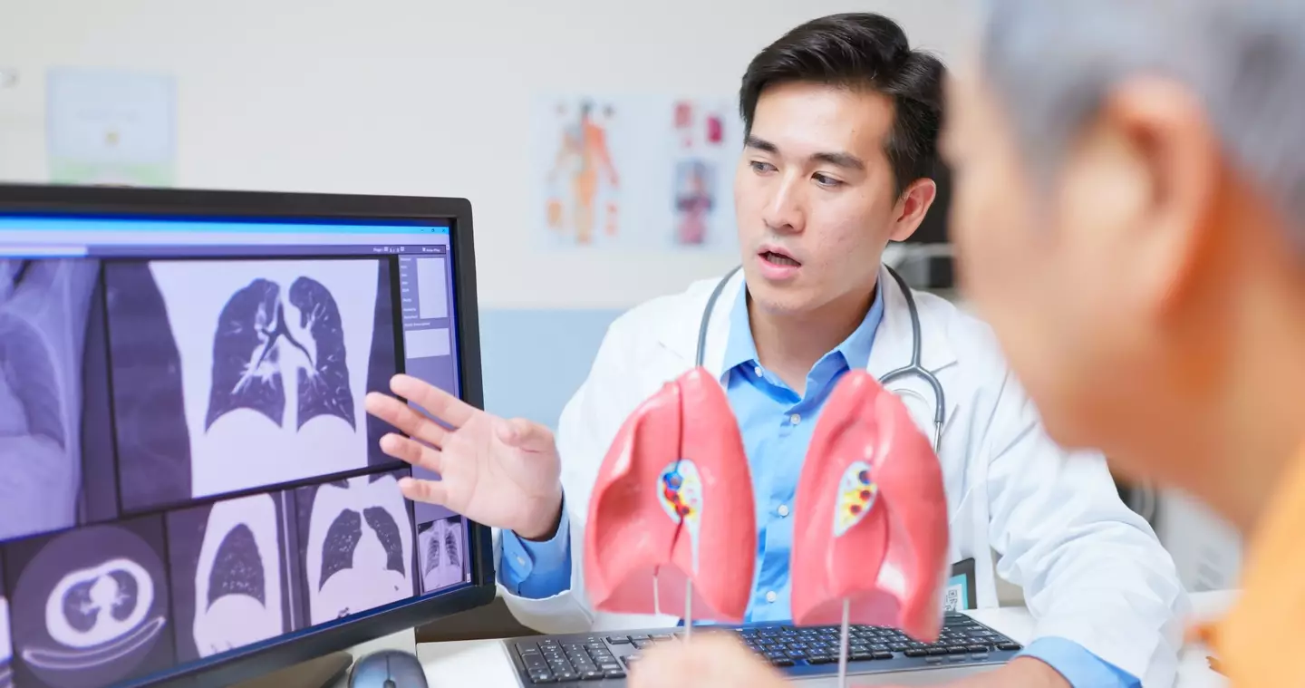 Experts are trying to raise awareness of the symptoms of lung cancer (Getty Stock Image)